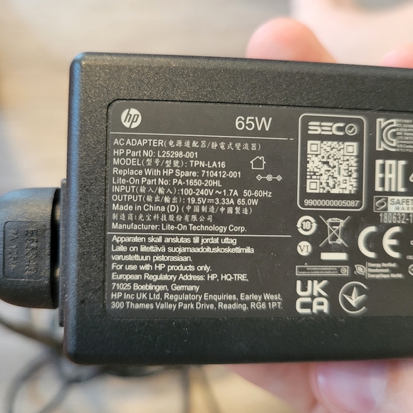 HP computer charger - Picture 2 of 7